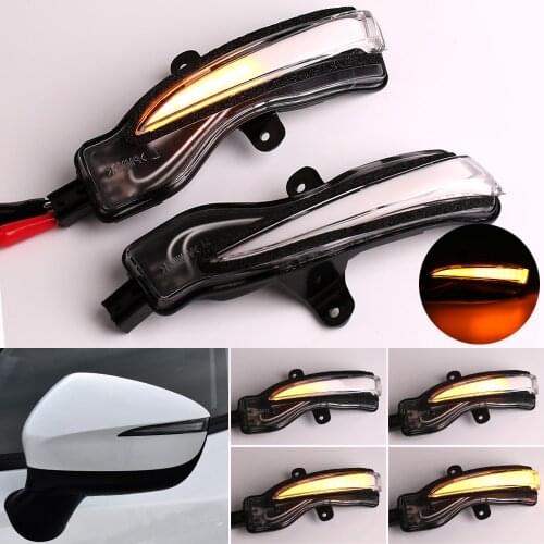 2 pieces LED Light Dynamic Turn Signal Side Mirror Blinker Indicator For Mazda CX-3 CX3 2016-2018 CX-4 CX-5 CX5 2016 2016.5