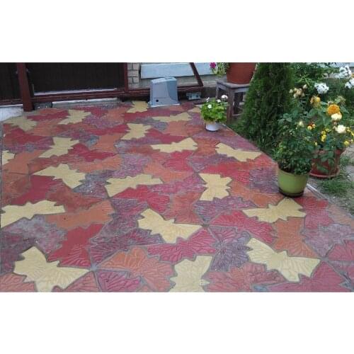 4PCS Butterfly Shape Paving Mold Garden Walk Maker Stepping Stone Mould DIY