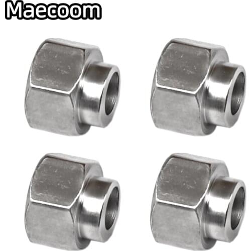 5pcs Eccentric Spacer 5mm Bore Eccentric Nuts Carbon Steel Nickel Plated 3D printer Parts for V-roll Aluminum Extrusion