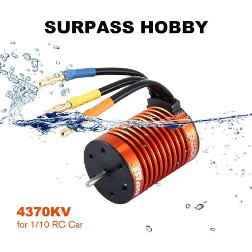 SURPASS HOBBY F540 Brushless Motor Waterproof Sensorless Motor 3300KV 4370KV For 1/10 RC Car Truck Part Accessories