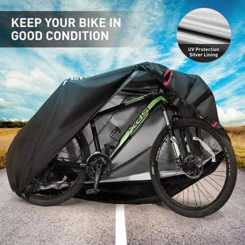 Bicycle Cover Bike Waterproof Snow Cover Rain UV Protector Dust Protector for Scooter Cycling Dustproof Cover Bike Accessories