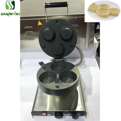 Electric waffle bowl baking machine ice cream waffle cone making machine Waffle Cup Making egg tart shell maker machine