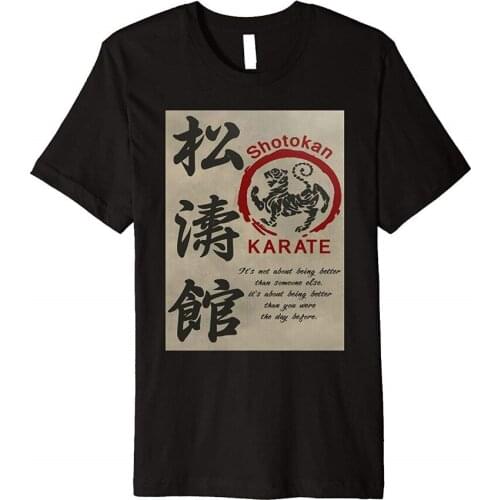 Shotokan Karate Tshirt (Martial Arts Clothing) 2019 New Arrival MenS Fashion Funny Tees Men Short 3D Print Tshirt