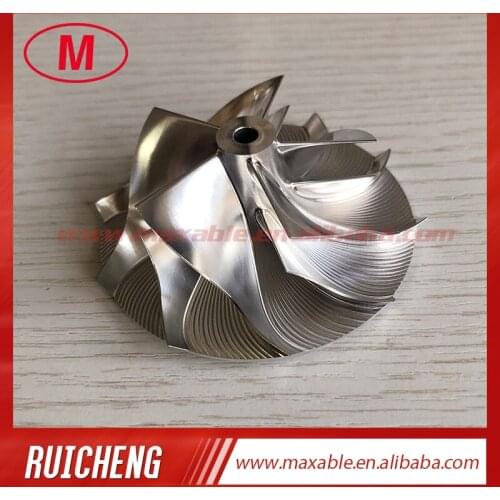 K04 5+5 blades 49.62/68.58mm high performance turbo aluminum 2618/milling/ billet compressor wheel
