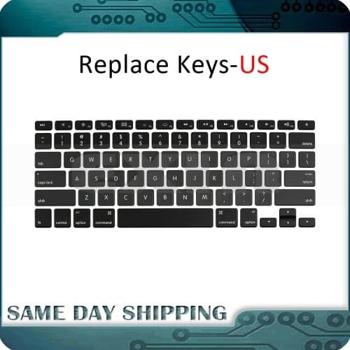 Laptop Keyboard US USA English Key Cap Keys Keycaps for Macbook Pro Air Retina A1278 A1286 A1425 A1502 A1398 A1370 A1369 A1466