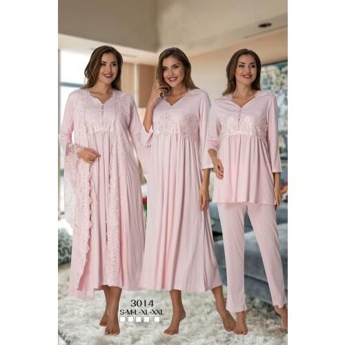 Four Womens Maternity Pajama Pants Set
