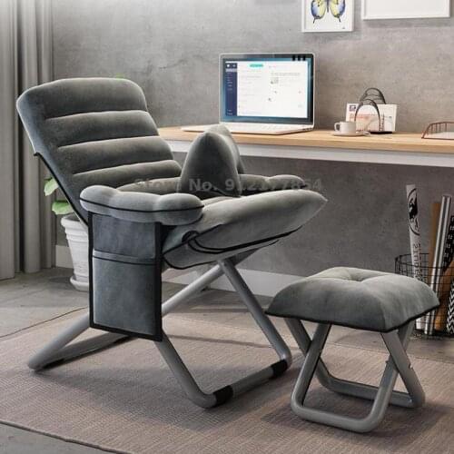 Chair computer chair lazy sofa folding chair home college dormitory chair dormitory back chair comfortable sedentary