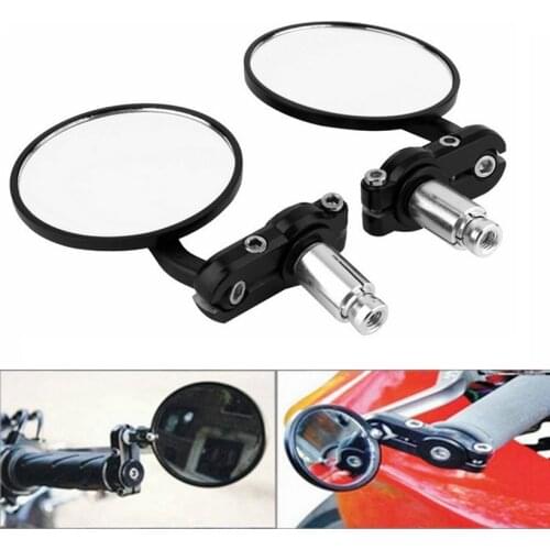 For Yamaha mt09 tracer Suzuki boulevard m109r Honda 600 hornet BMW c650 Motorcycle Rear View Mirrors Handle Bar End Side Mirrors