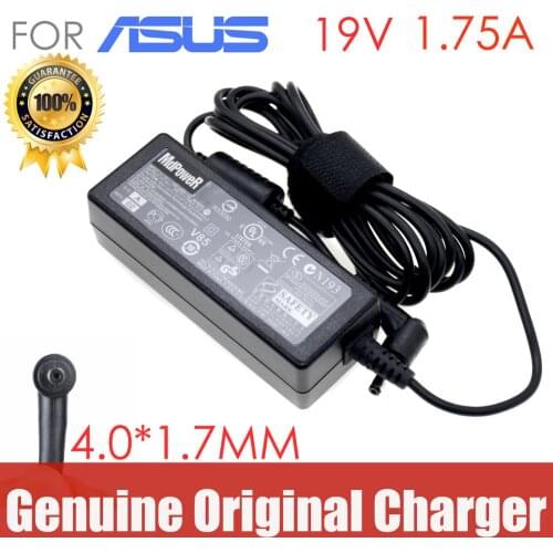Original For ASUS laptop AC adapter charger 19V 1.75A 33W 4.0*1.35mm S200E X201E X403M E403N E402 E203N X200M X202E