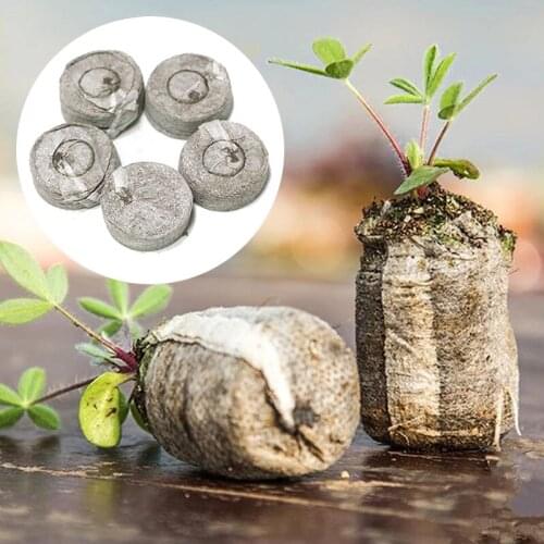 5/10pcs Seedling Soil Block Peat Pellet Seedling Nutrient Soil Clod Nursery Planting The Soil Compressed Peat Migration Tool