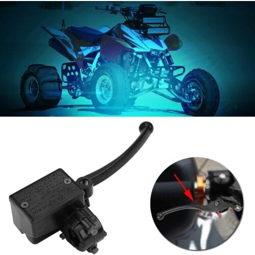 Right Handlebar Universal Motorcycle Brake Master Cylinder Hydraulic Clutch Lever for Honda FourTrax 300 TRX300FW 4x4 1988-2000