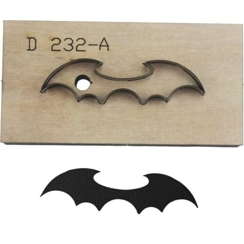 Japanese Steel Devil Wings Pendant Metal Cutter Mold Template Handmade Leathercraft Cutting Die Customized DIY Pendant Decor