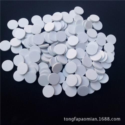 Factory customize 4mm round single face EVA foam sponge cushion, handicraft skid proof, scratch proof self adhesive gasket