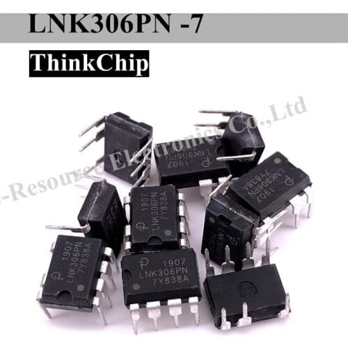 10pcs) LNK306PN DIP-7 LNK306PN LNK306PG LNK306P LNK306 DIP Power Control ChIp IC
