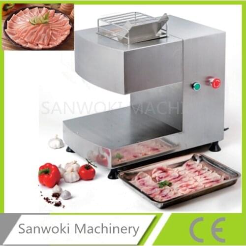 2 Sets Multi-functional desktop type meat cutter cutting machine, meat slicer machine
