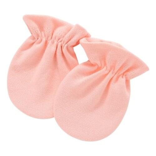 3 Pair Baby Anti Scratching Soft Cotton Gloves Newborn Protection Face Scratch Mittens Infant Handguard Supplies 2