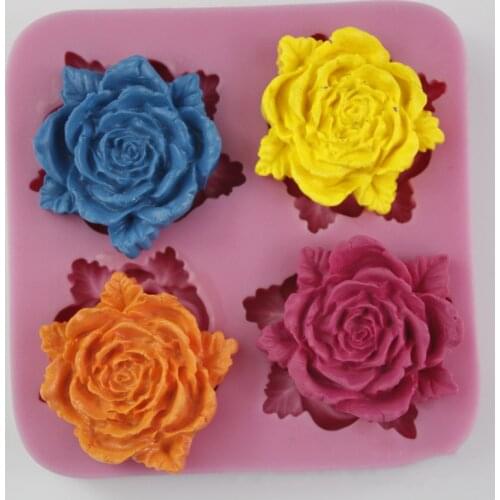 3D Flower Silicone Molds Fondant Sugarcraft moulds Chocolate Baking Cooking Tools Kitchen Accessories Bakeware Decorating