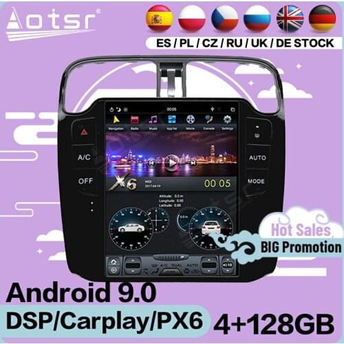 4+128G Tesla Screen Multimedia Stereo Android Player For Volkswagen Polo 2012 2013 2014 2015 2016 2017 2018 GPS Radio Head Unit
