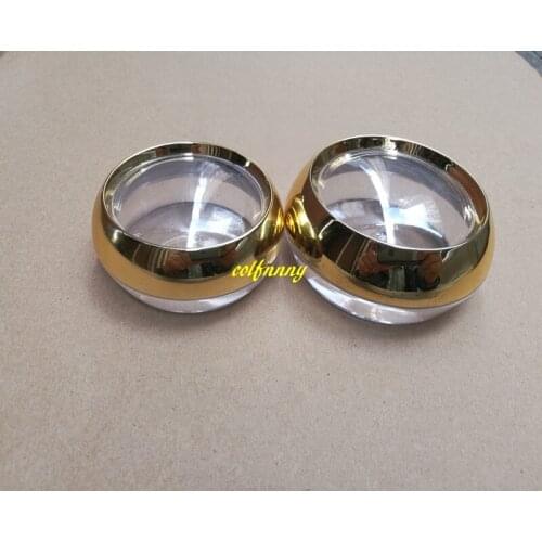 700pcs/lot 30g 50g Acrylic Plastic Cosmetic Jars 50g Empty Face Cream Refillable Bottles container box Sample Jar