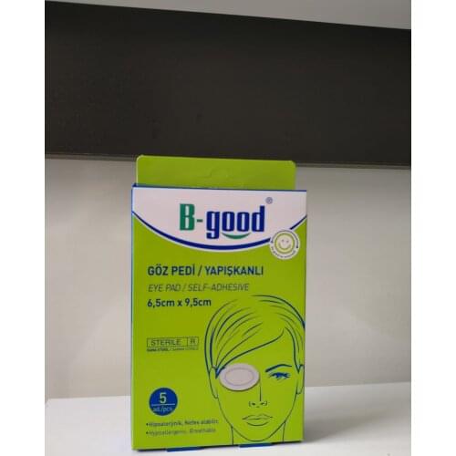 B-good Eye Pad / Self-Adhesive 6,5cm * 9,5 cm