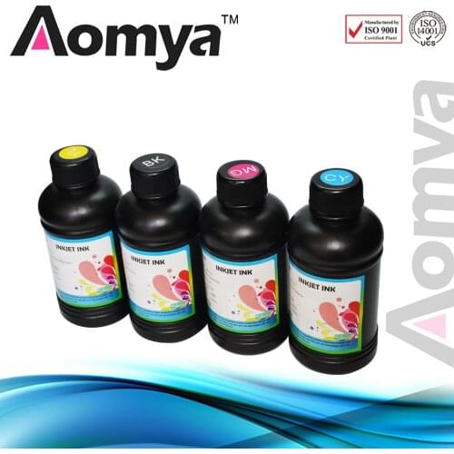 [White] 4pcsx250ml UV INK / LED UV INK / for Epson DX5 DX6 DX7 Printer Head