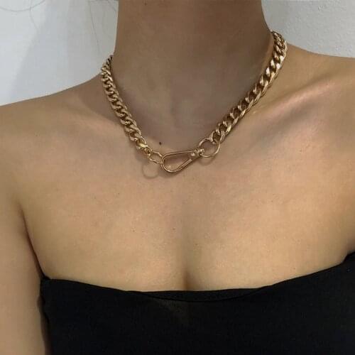 Keychain Single Layer Metal Chain Fashion Jewelry Choker Necklaces Chain Accessories Special Gift Necklace For Women Charm