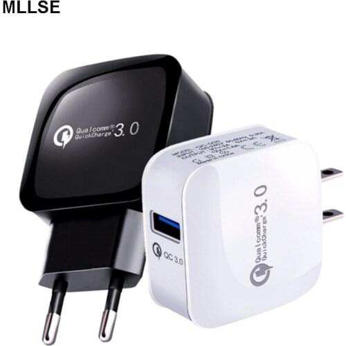 Quick Charge 3.0 QC 3.0 USB Turbo Wall Fast Charger for SAMSUNG S10+ S9 S8 Plus Note 8 9 HUAWEI P9 Zenfone 3 HTC A9 10 Tablet