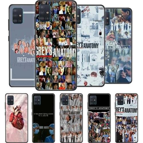 Grey Is Anatomy TV Show Capas For Samsung Galaxy A51 A71 A72 M30s A21 A21s A31 A41 Phone Cases M31s M51 A21 A12 A02s Casing