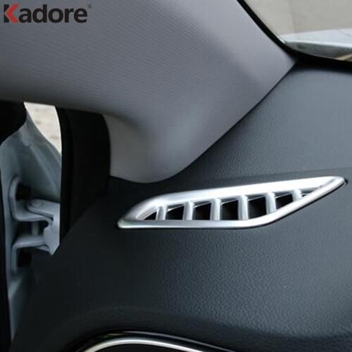 For Hyundai Elantra Avante 6th Ge 2016 2017 ABS Matte Car Interior Air Vent Cover Trim AC Outlet Frame Trim Sticker Accessories
