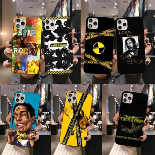 ASAP Rocky Rapper Phone Case For iphone 12 11 Pro Max Mini XS Max 8 7 6 6S Plus X 5S SE 2020 XR cover