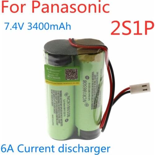 Kedanone 7.4 V / 8.4 V 100% Original 18650 lithium battery 3400 mA Rechargeable battery pack megaphone speaker protection board
