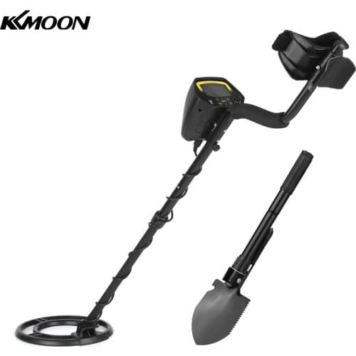 KKmoon Metal Detector Undergroun Nugget Detector Gold Treasure Hunter with Adjustable High Sensitivity Waterproof Search Coil