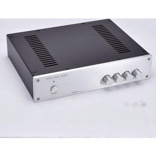 2020 New 3207A All Aluminum Preamplifier Chassis Home Amplifier Shell DAC /PSU Enclosure DIY Box