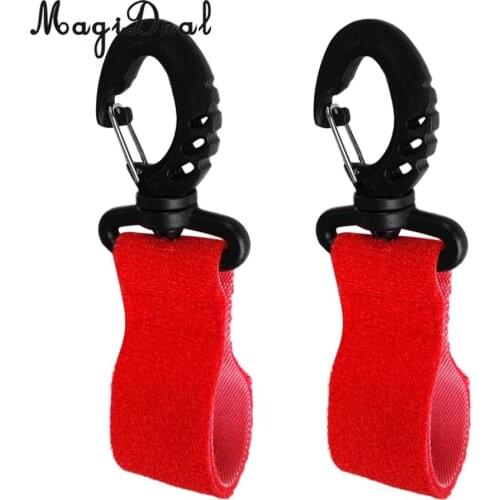 MagiDeal 2 Pieces Inflatable Boat Canoe Kayak Paddle Clips Webbing Strap Fishing Rod Holder Keeper No Drilling