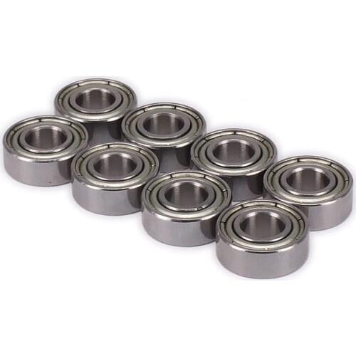 Freeshipping Rolling Oil Bearing Thickness 4mm X Inner Diameter 4/5/6/8/10/12/15mm For 1/10 RC Car Buggy Truck Hop-Up Parts