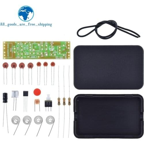 FM Frequency Modulation Wireless Microphone Module 70-110MHz 1.5V Transmitter Board Parts Kits Electronic Suite + Shell DIY Kit