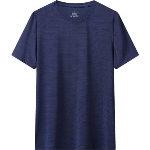 Men Sun Block Lightweight Short-sleeved Anti-pilling T-Shirt Hiking Fishing Outdoor Sports Breathable Quick Dry Shirts Plus Size