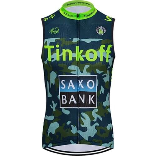 Mens Cycling Jersey Breathable Sleeveless Bicycle Wear Ropa Ciclismo Road Bike MTB Shirts Sportswear Mountain Bike Vest Anti-UV