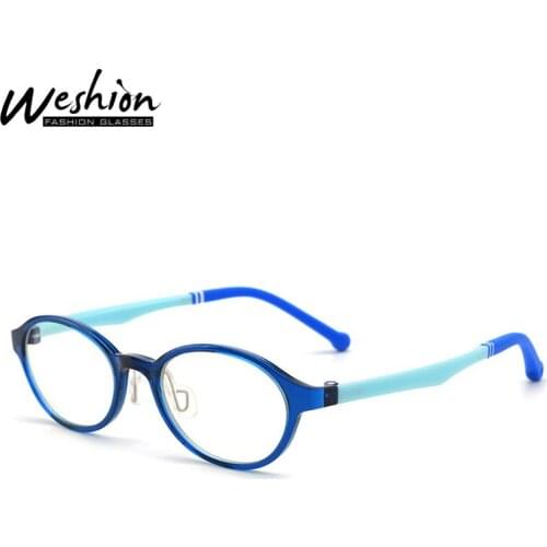 Junior Anti Blue Light Glasses Kids Boy Girls Slicone Optical Frame Clear Computer Anti Reflective Children Eyeglasses UV 2020