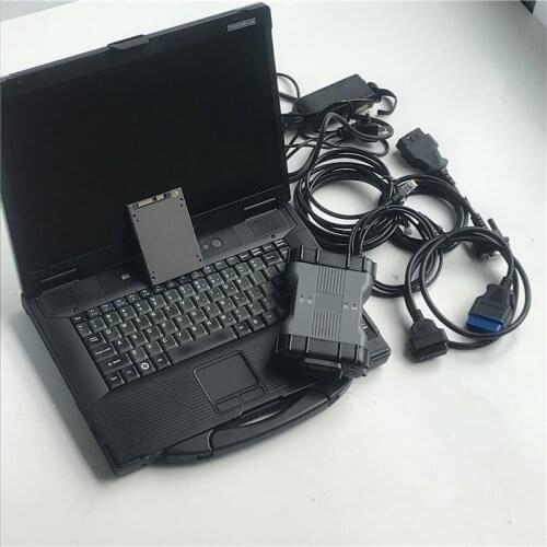 2020.12v ssd software for MECEDES XEN-TRY Diagnostic Tool with cf-52 laptop4g toughbook with mb star sd c6 connect