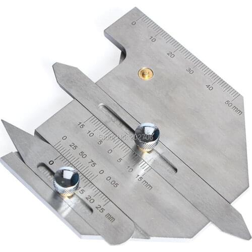 HJC60 Welding Gauge Weld Bead Height Welding Seam Gap gauge welding inspection Ruler HJC40 Detect Boilers Bridges Pipes Gage