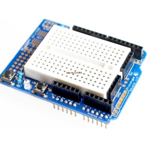 UNO Proto Shield prototype expansion board with SYB-170 mini breadboard based For UNO ProtoShield