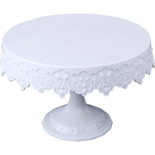 Vintage Round Cake Stands Cupcake Dispaly for Wedding Birthday Parties Celebrations Decor Cake Pedestal Dessert Holder