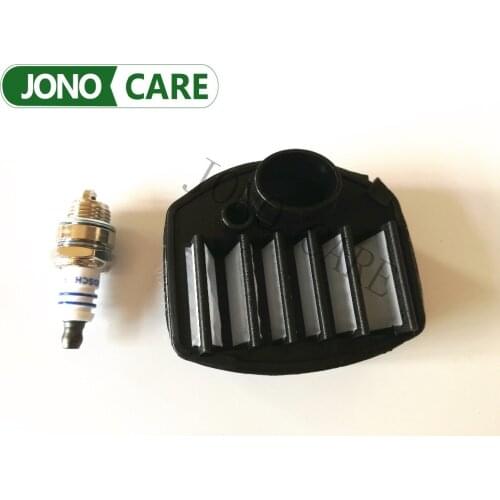 Air Filter with Spark Plug For Husqvarna 357 359 357XP 359XP 325 HE 3 Jonsered 2159 CS2156 CS2159 Chainsaw Trimmer 537010902
