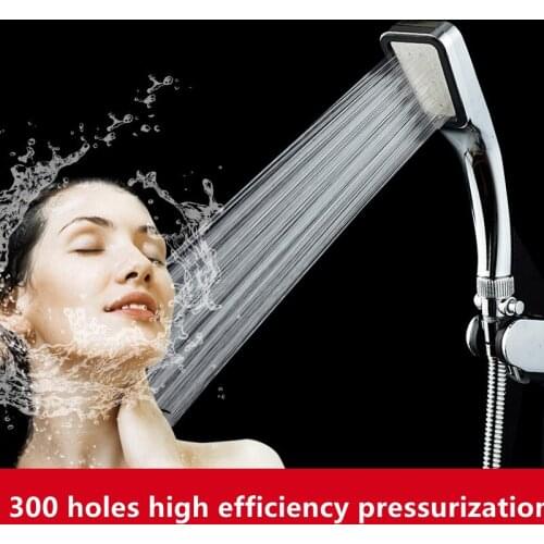 High Pressure Rainfall Shower Head 300 Holes Shower Head Water Saving Spray Nozzle High Pressure Water Saving shower nozzle