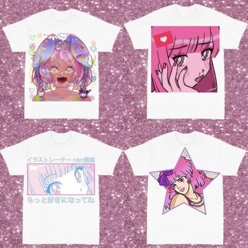 Y2k shirt Harajuku shirt Kawaii shirt Gothic shirt Punk shirt Dark shirt Street shirt Hiphop shirt aesthetic shirt Sexy shirt