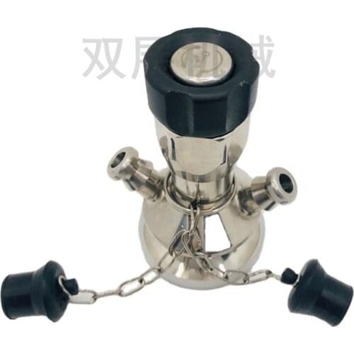 1/2 inch (OD25.4mm) and 1.5inch (OD 50.5mm)Tri Clamp Aseptic Style Sampler Valve Stainless Steel SS316L