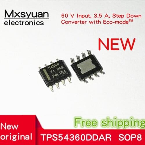 10pcs~100pcs/LOT TPS54360DDAR TPS54360DDA TPS54360DDA TPS54360 54360 SOP8 New original stock