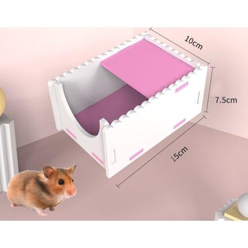 Hamster House Cage Bathroom Small Animals Toilet Chinchilla Rat Mouse Hamster Clean Bathtub Accessories