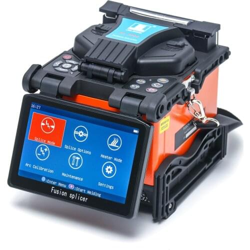 DHL free shipping JILONG KL-360E Optic Fusion Splicer with Splicing Time 9s Heating time 15s Fiber Splicing welding machine kit